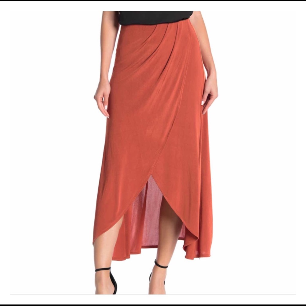 Free people wrap skirt